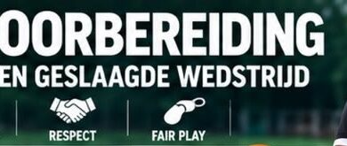 EEN GOEDE WEDSTRIJD BEGINT VOOR DE AFTRAP!